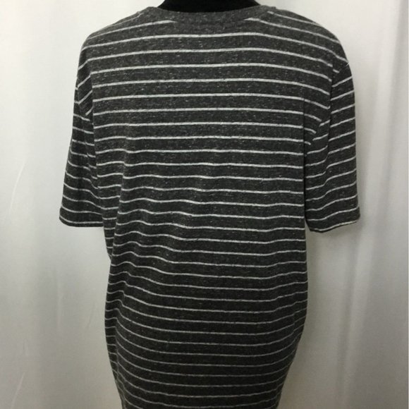 Adam Levine Womens Tee Short Sleeve Size XL Stripes Front issue tag 222 T-shirt - Picture 7 of 9